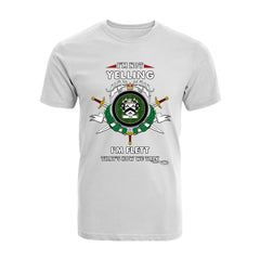 Flett Tartan Crest T-shirt - I'm not yelling style