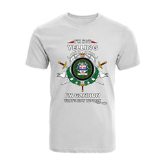 Gannon Tartan Crest T-shirt - I'm not yelling style