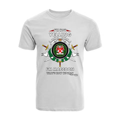 MacCoon Tartan Crest T-shirt - I'm not yelling style