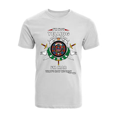 Mar Tartan Crest T-shirt - I'm not yelling style