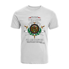 Middleton Tartan Crest T-shirt - I'm not yelling style