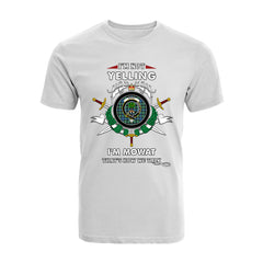 Mowat Tartan Crest T-shirt - I'm not yelling style