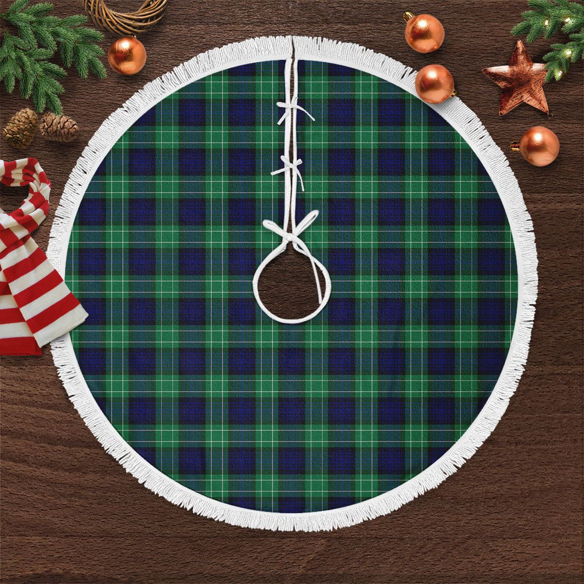 Abercrombie Tartan Christmas Tree Skirt