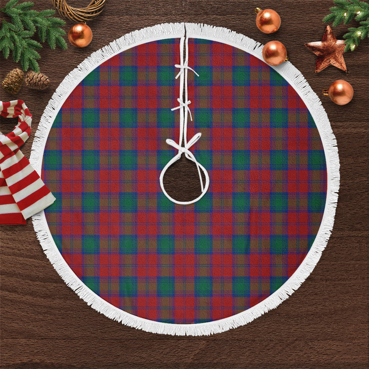 Auchinleck Tartan Christmas Tree Skirt