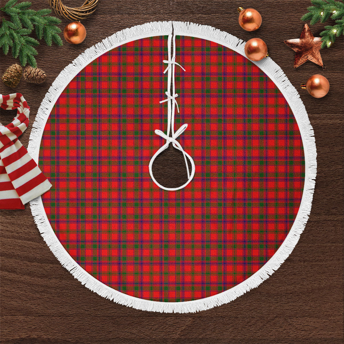 Bain Tartan Christmas Tree Skirt