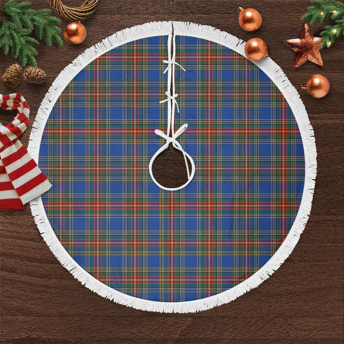 Bethune Ancient Tartan Christmas Tree Skirt