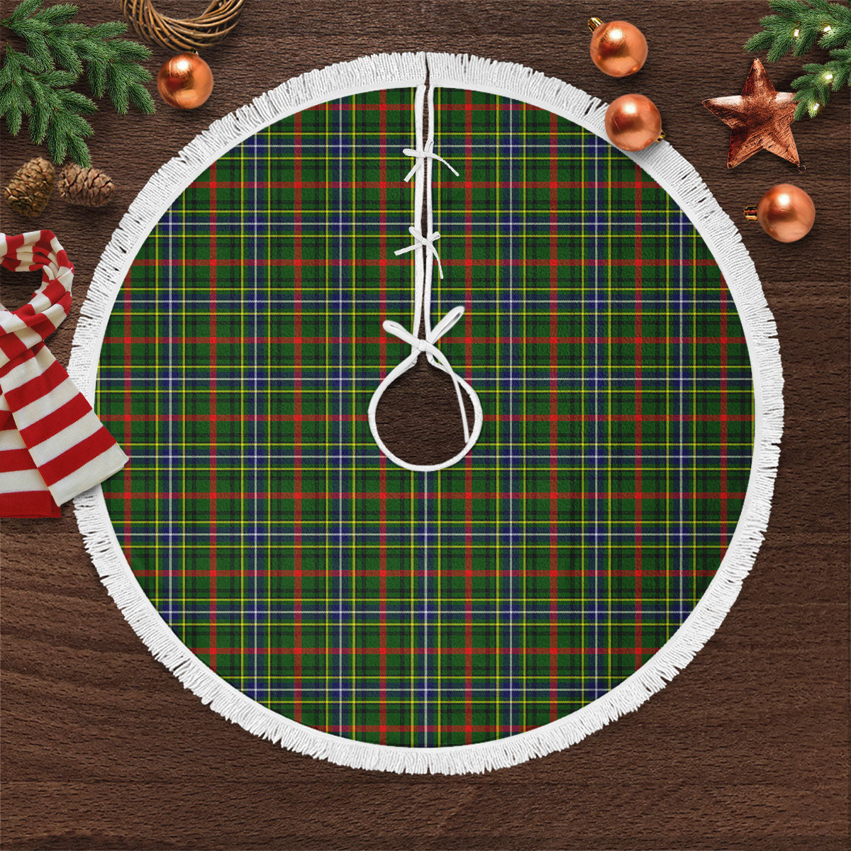 Bisset Tartan Christmas Tree Skirt