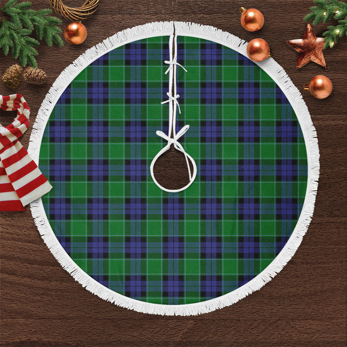 Monteith Tartan Christmas Tree Skirt