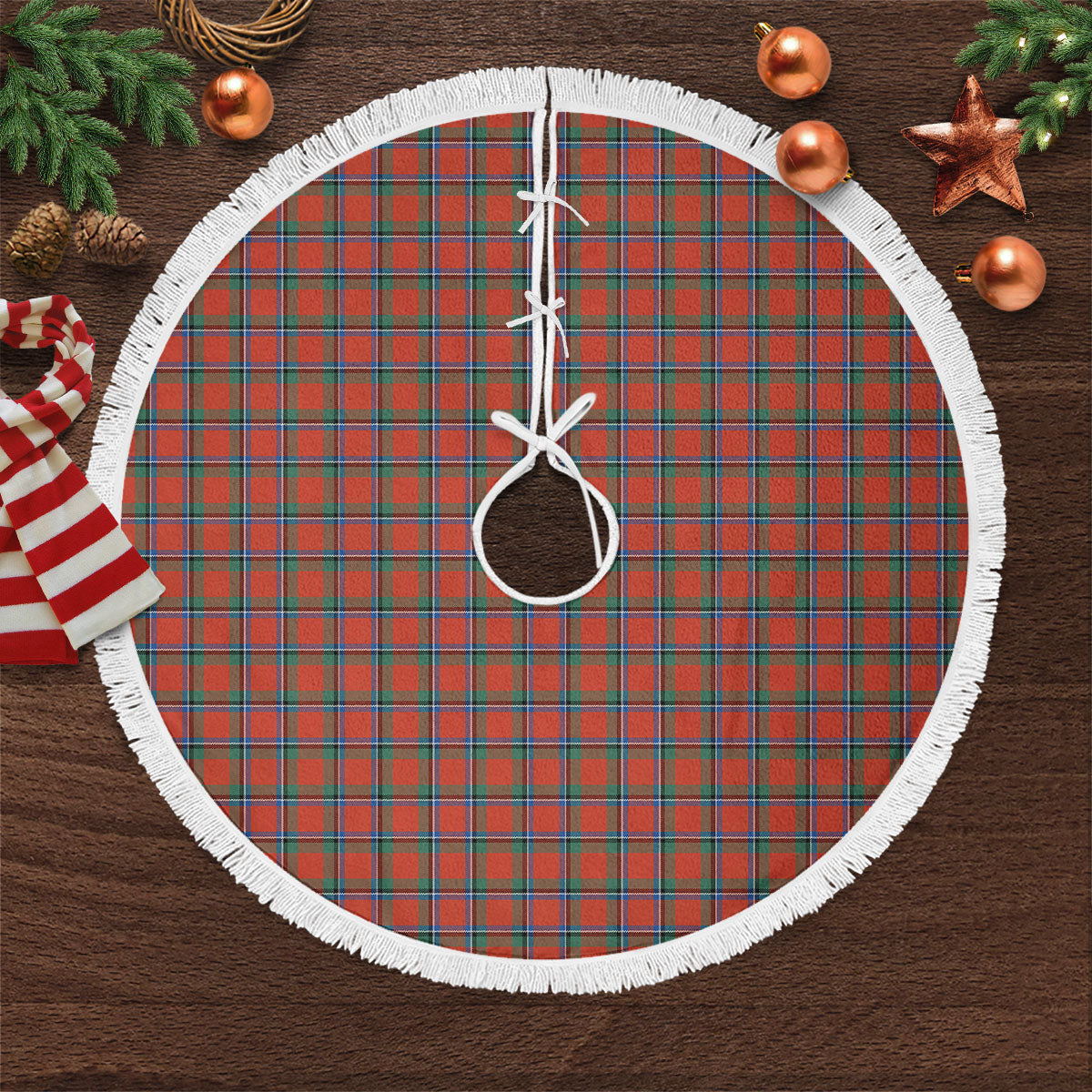 Sinclair Ancient Tartan Christmas Tree Skirt