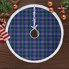 Weir Modern Tartan Christmas Tree Skirt