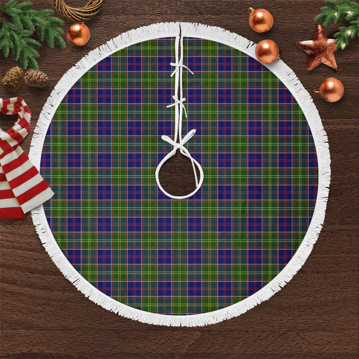 Whitefoord Tartan Christmas Tree Skirt