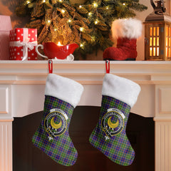 Arnott Tartan Crest Christmas Stocking