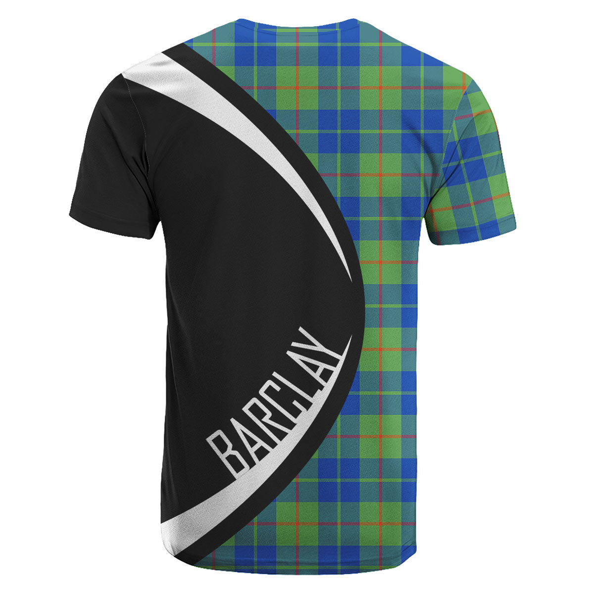 Barclay Hunting Ancient Tartan Crest T-shirt - Circle Style