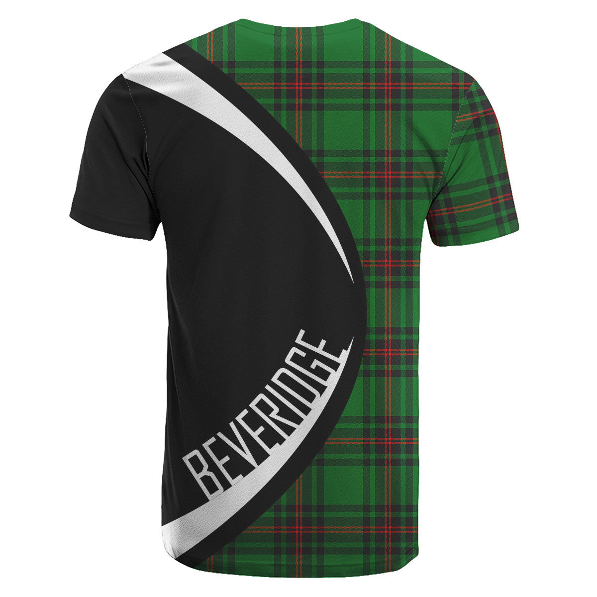 Beveridge Tartan Crest T-shirt - Circle Style