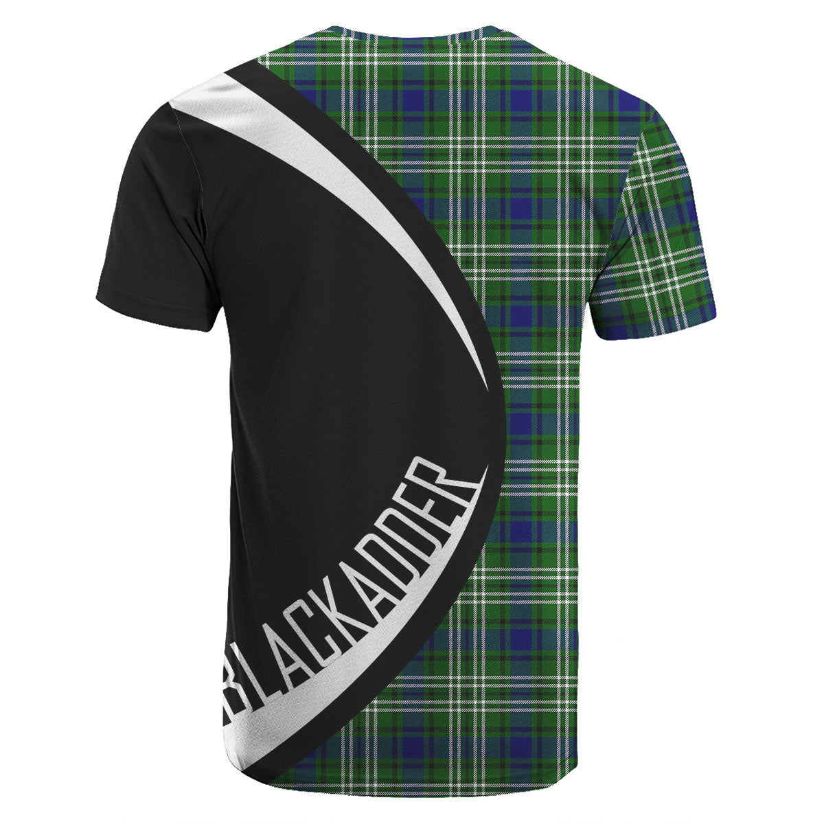 Blackadder Tartan Crest T-shirt - Circle Style