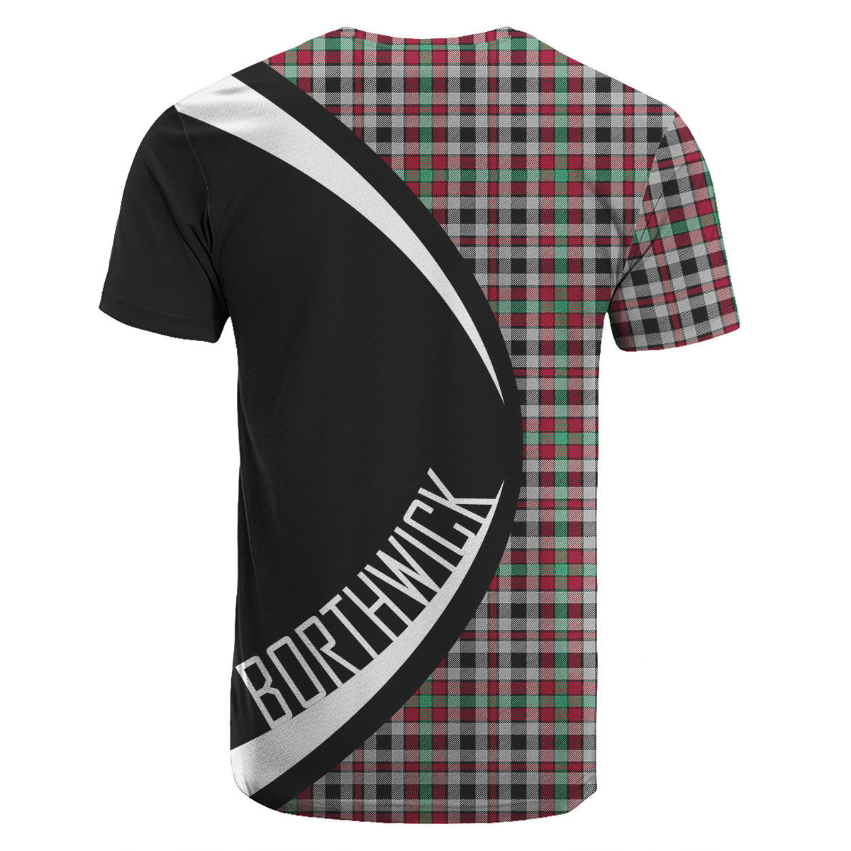 Borthwick Ancient Tartan Crest T-shirt - Circle Style