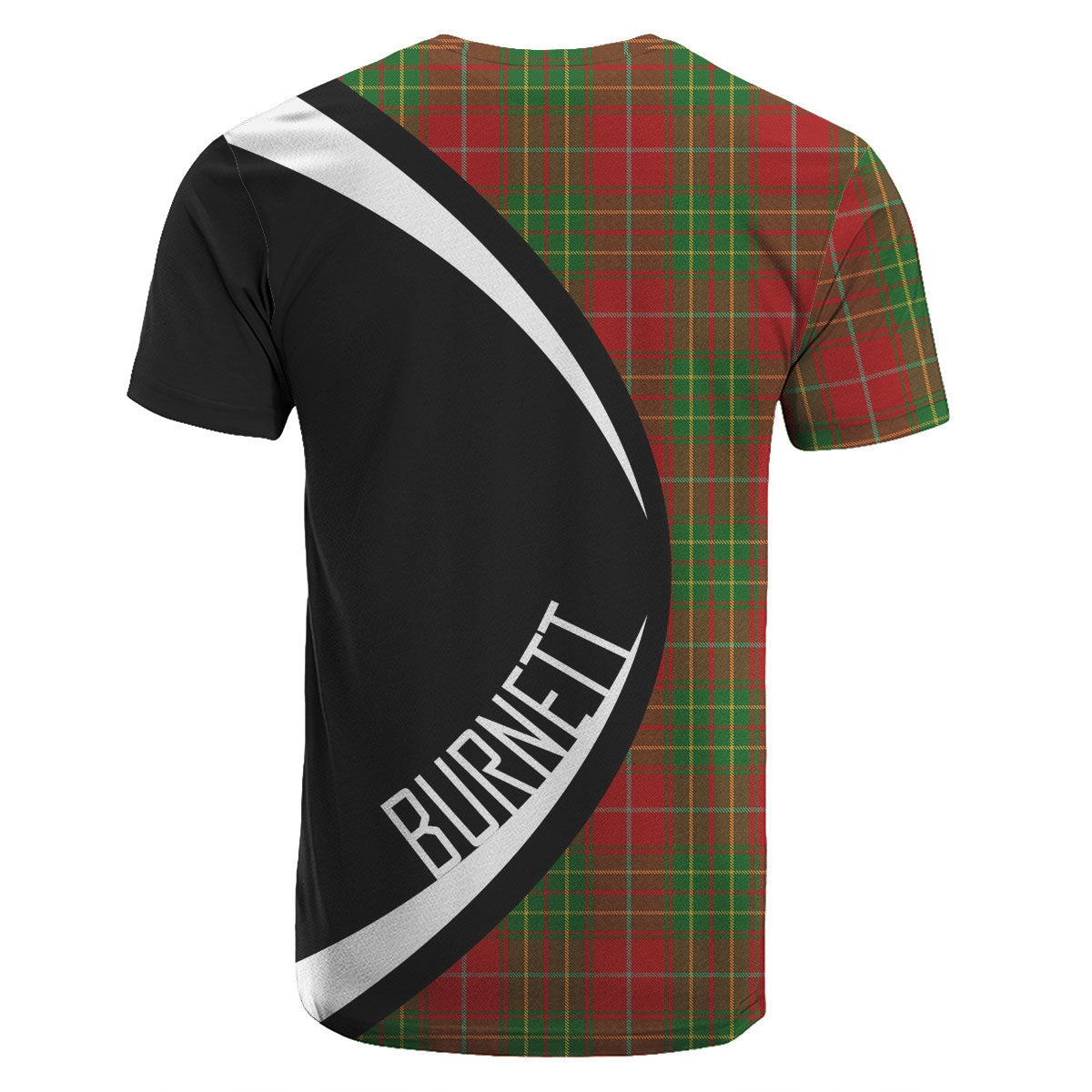 Burnett Tartan Crest T-shirt - Circle Style