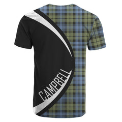 Campbell Faded Tartan Crest T-shirt - Circle Style