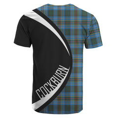 Cockburn Modern Tartan Crest T-shirt - Circle Style