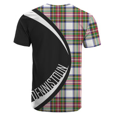 Dennistoun Tartan Crest T-shirt - Circle Style