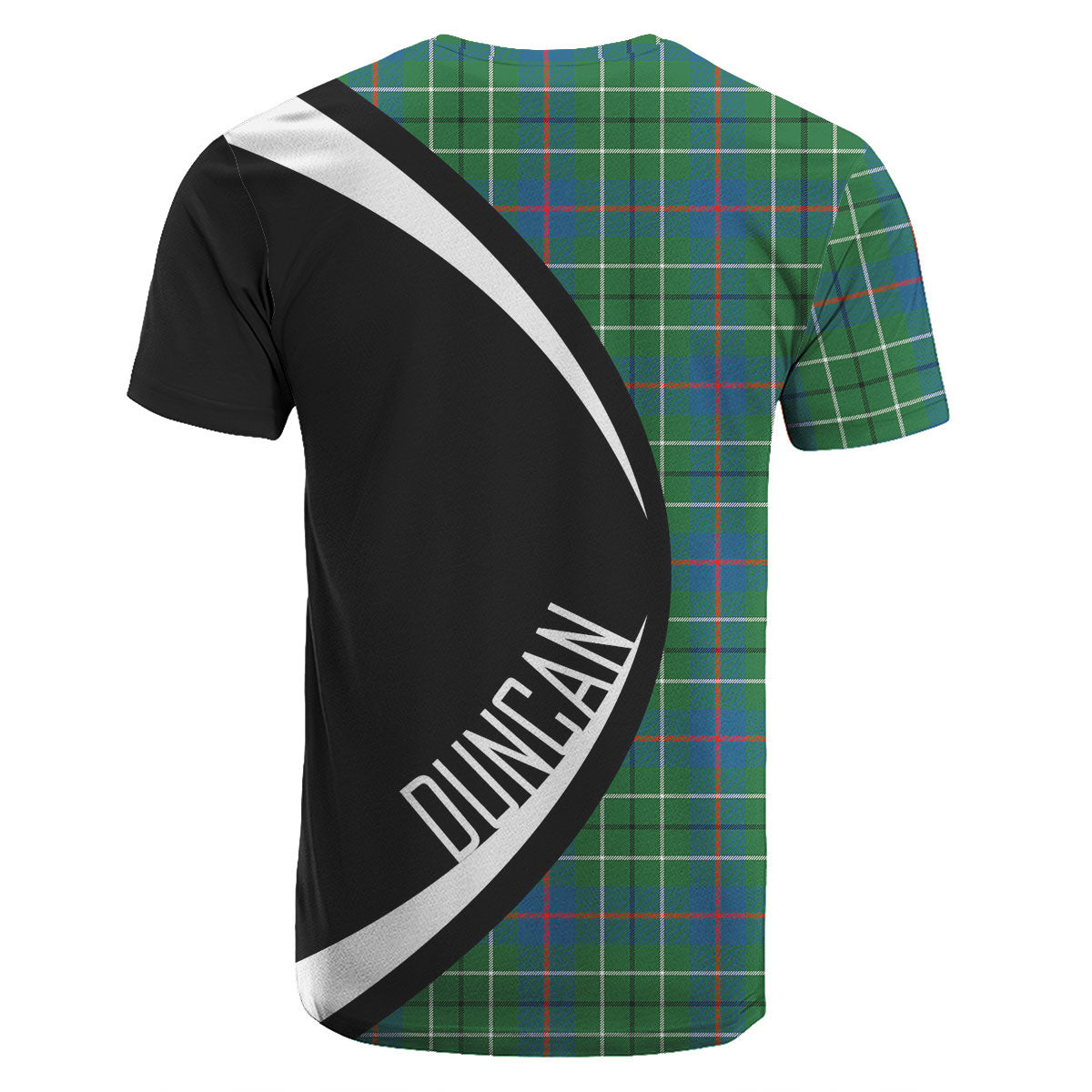 Duncan Ancient Tartan Crest T-shirt - Circle Style