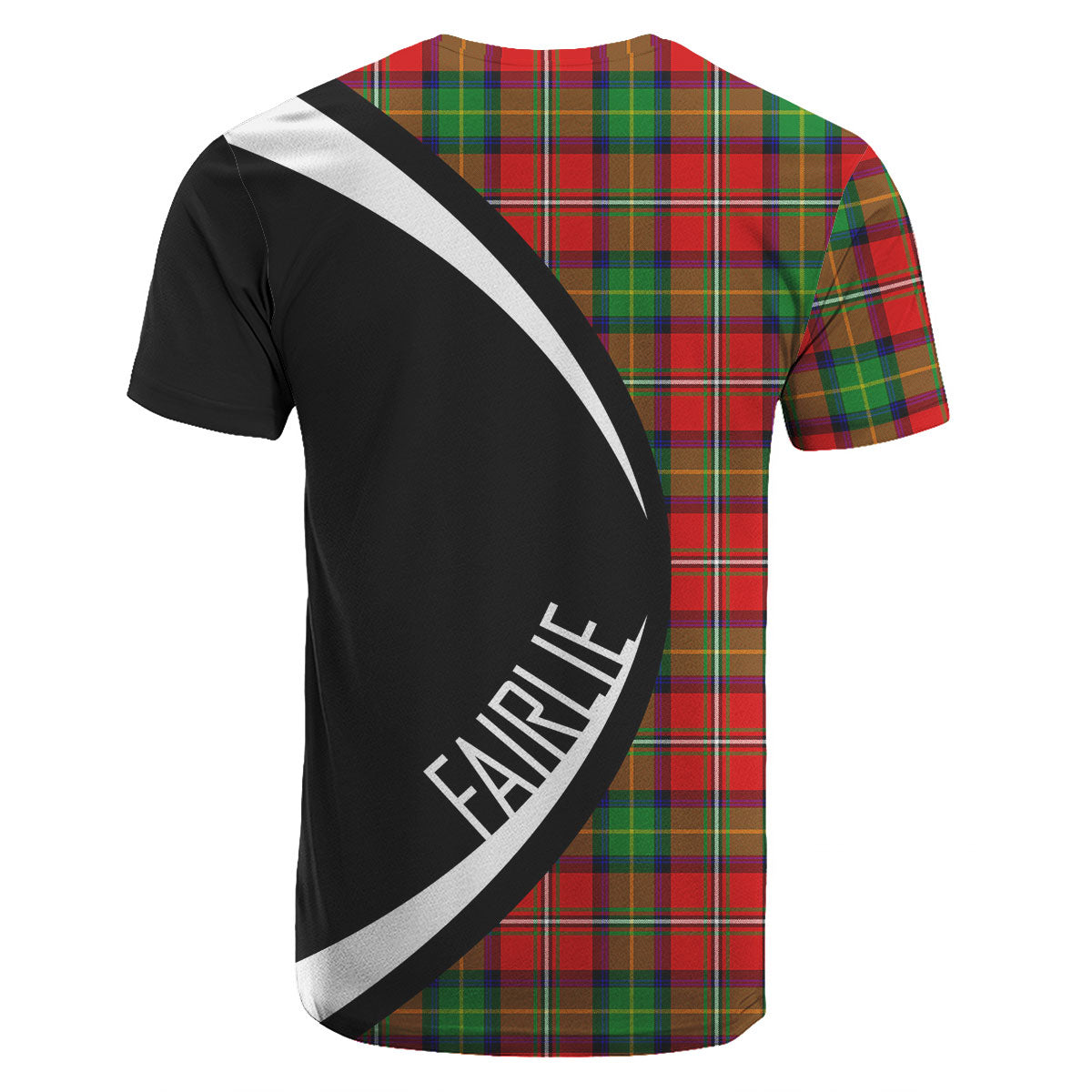 Fairlie Tartan Crest T-shirt - Circle Style