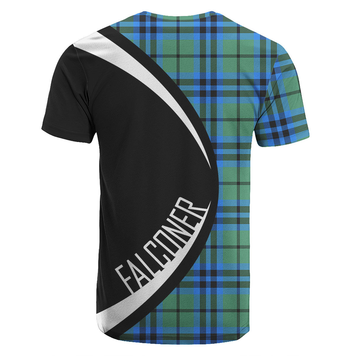 Falconer Tartan Crest T-shirt - Circle Style