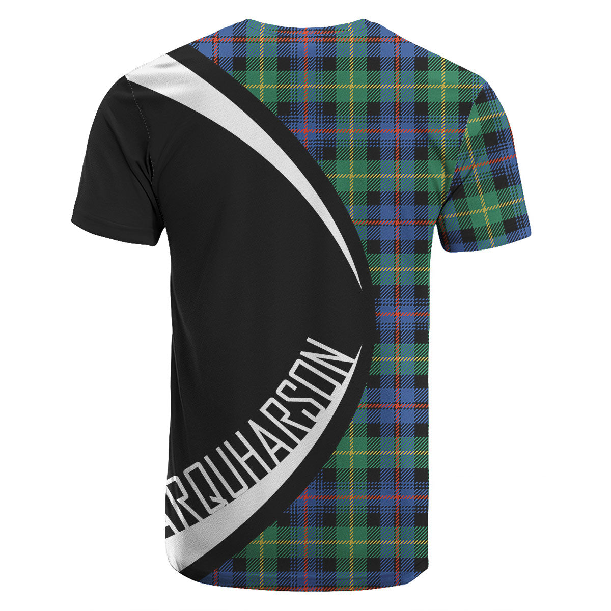 Farquharson Ancient Tartan Crest T-shirt - Circle Style