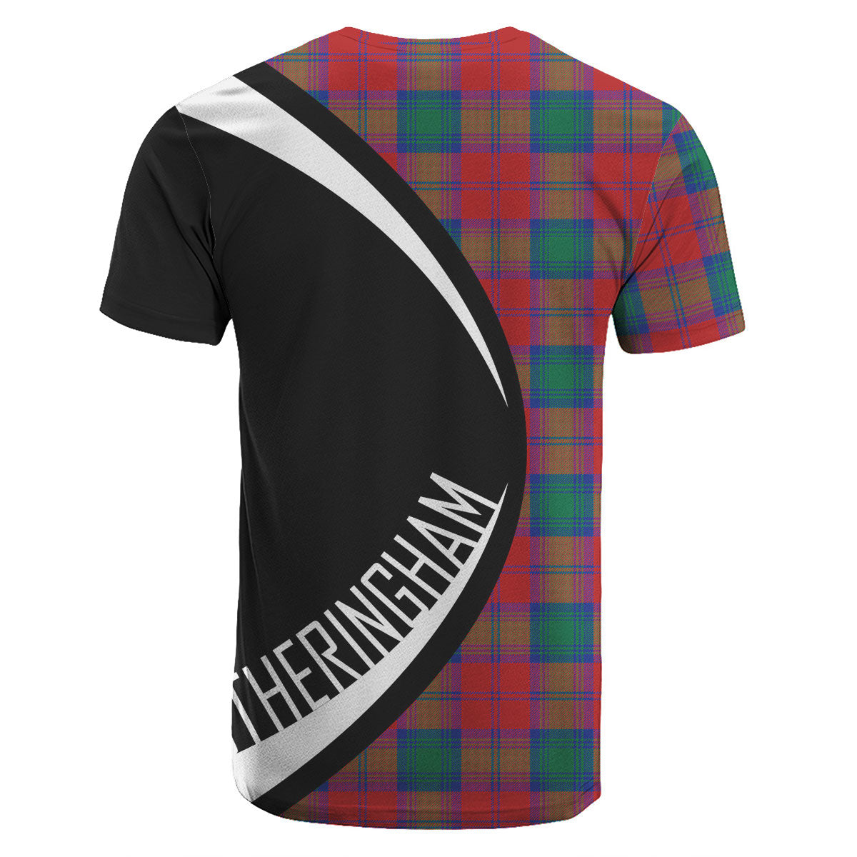 Fotheringham Tartan Crest T-shirt - Circle Style