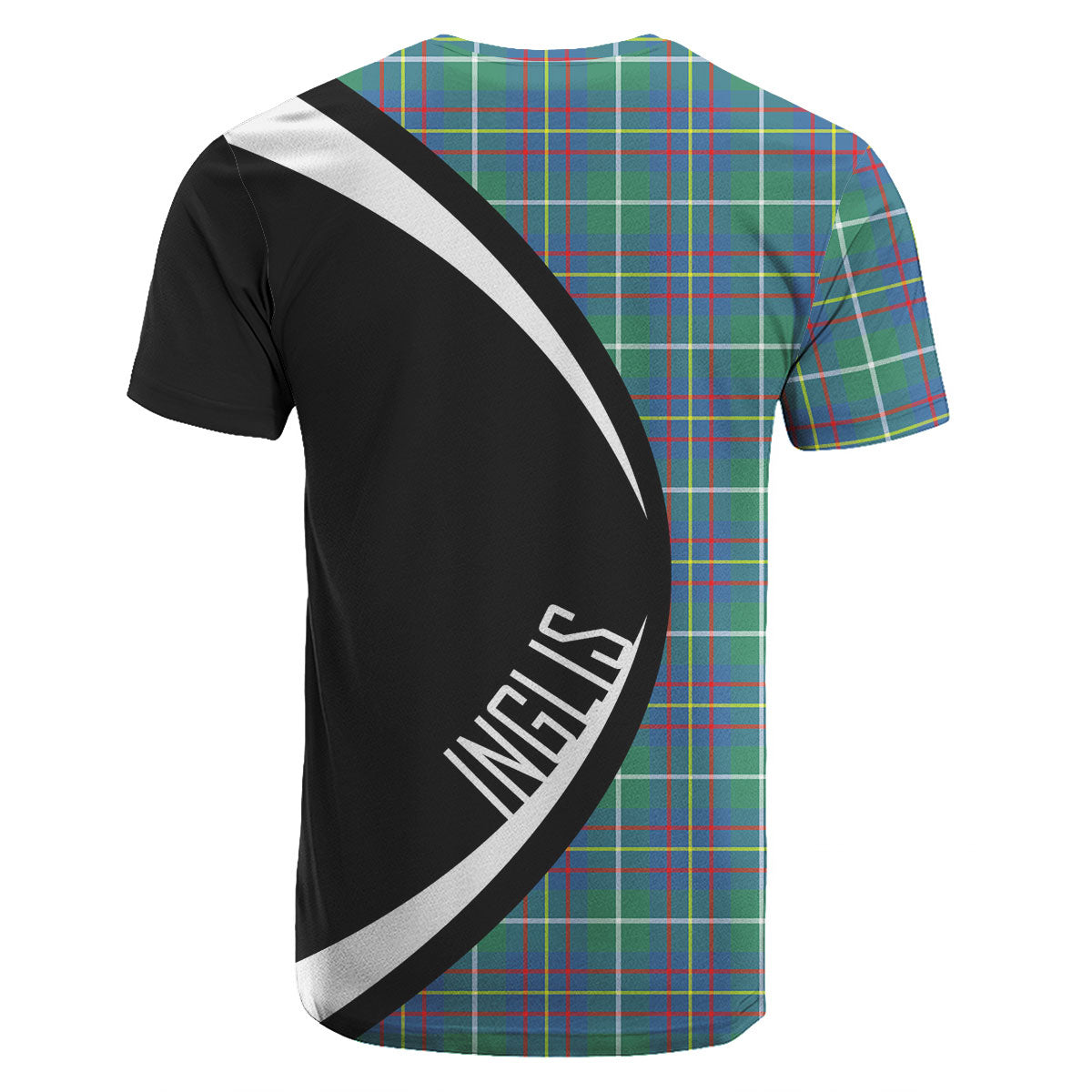 Inglis Ancient Tartan Crest T-shirt - Circle Style