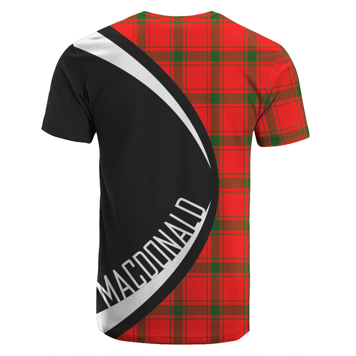 MacDonald of Sleat Tartan Crest T-shirt - Circle Style