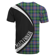 MacLennan Ancient Tartan Crest T-shirt - Circle Style