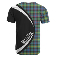 Watson Ancient Tartan Crest T-shirt - Circle Style