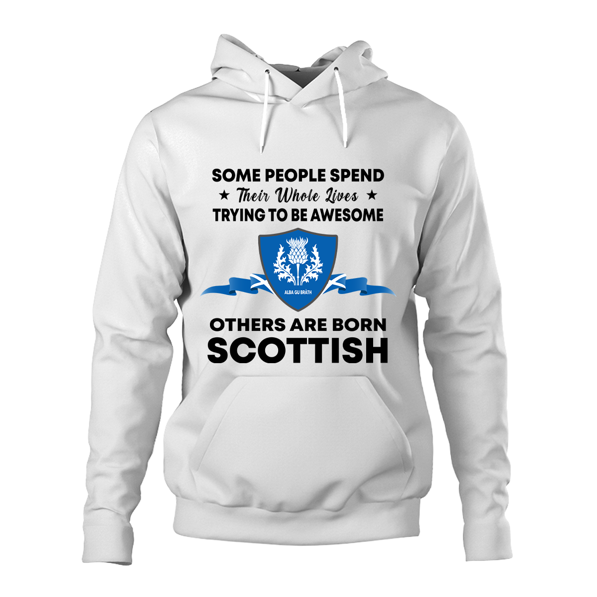 Scottish 2D Unisex Hoodie - Awesome Scottish Style