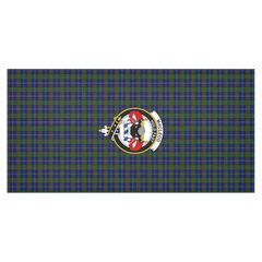 MacLeod Tartan Crest Tablecloth