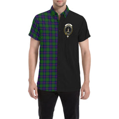 Shaw Modern Tartan Men Shirt Haft Style