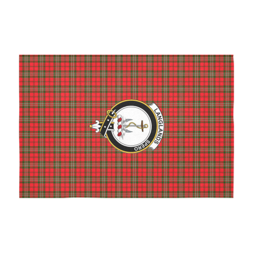 Langlands Tartan Crest Tablecloth