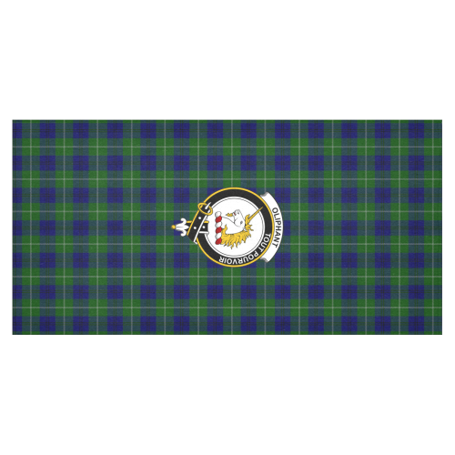 Oliphant Tartan Crest Tablecloth