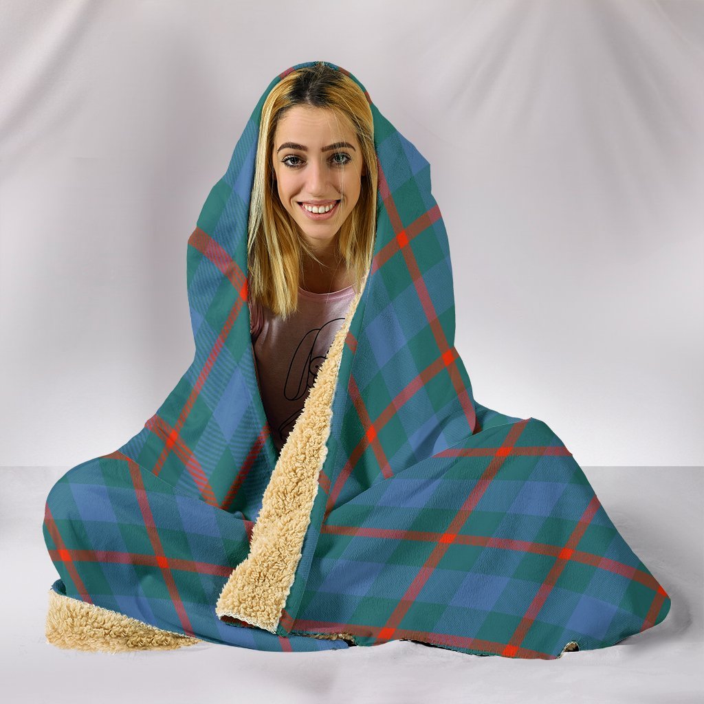 Agnew Family Tartan Hooded Blanket