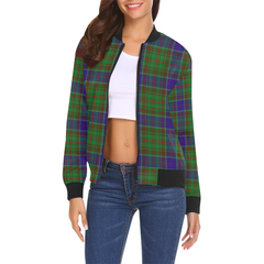 Adam Family Tartan Bomber Jacket