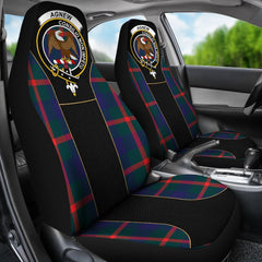 Agnew Family Tartan Crest Car seat cover Special Version