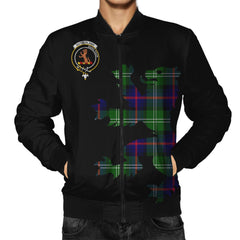 Sutherland II Tartan Bomber Jacket Lion & Thistle