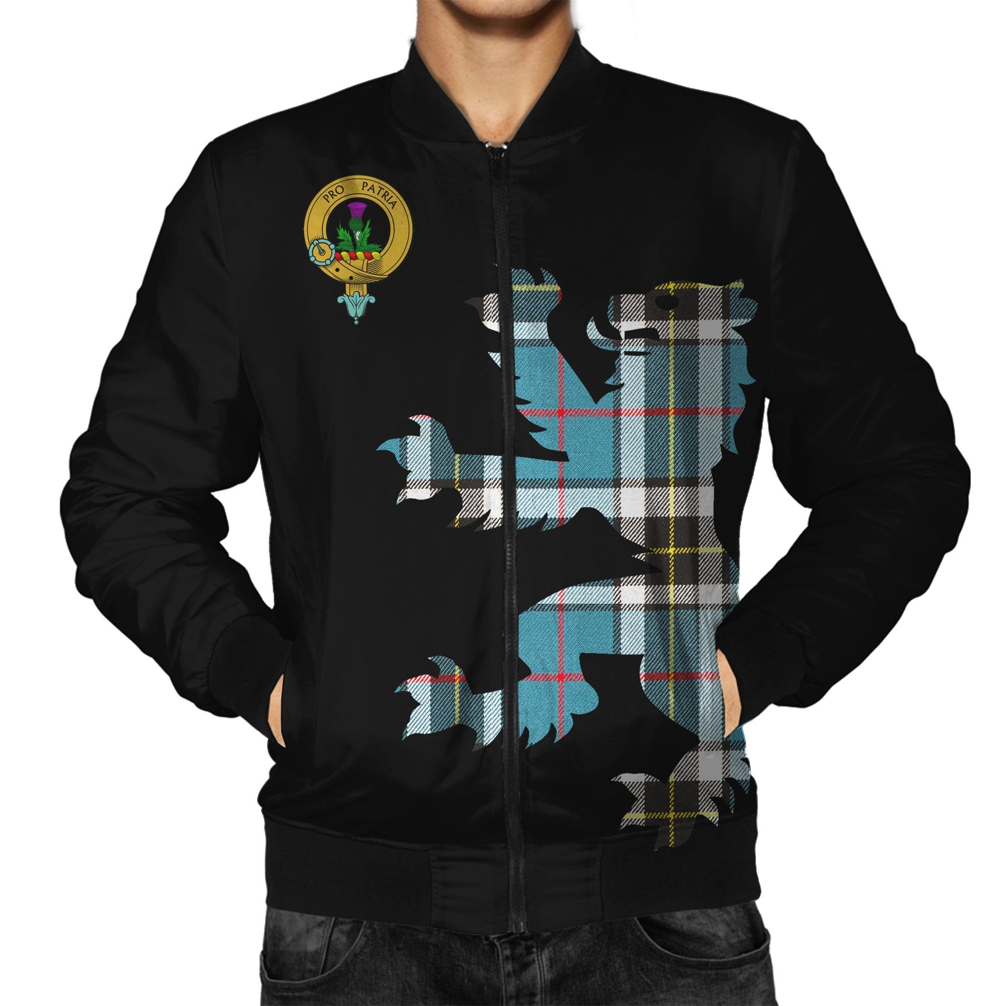 Thomson Tartan Bomber Jacket Lion & Thistle