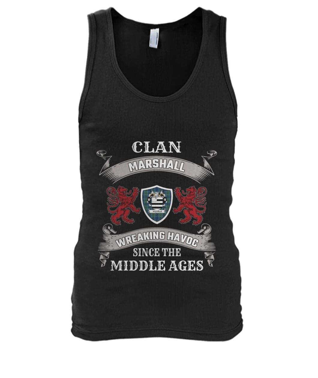 Marshall Family Tartan - 2D Tank Top