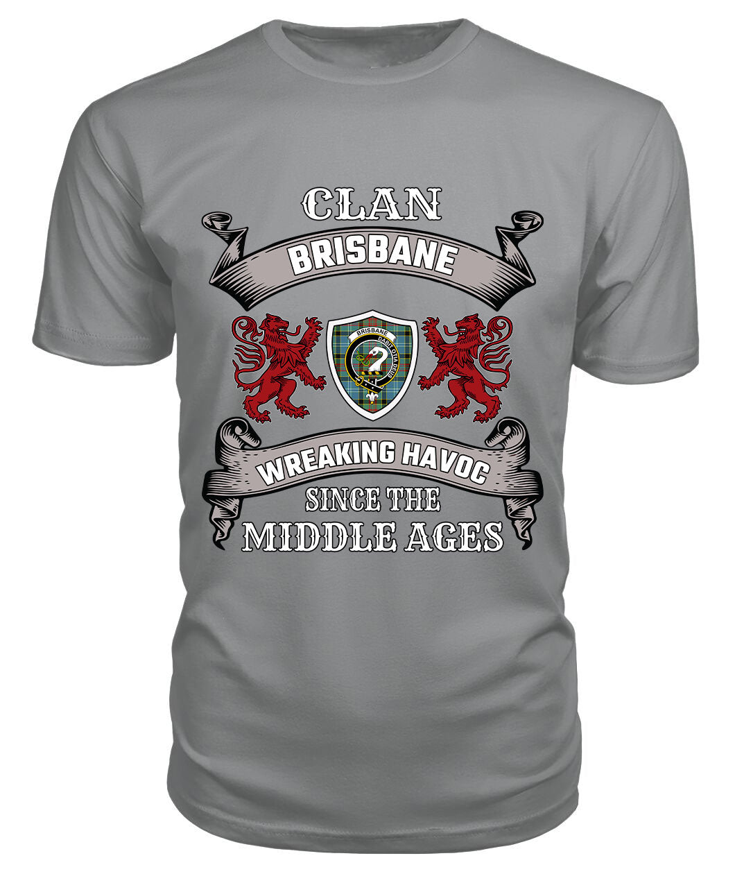 Brisbane Family Tartan - 2D T-shirt