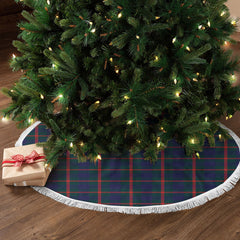 Agnew Modern Tartan Christmas Tree Skirt