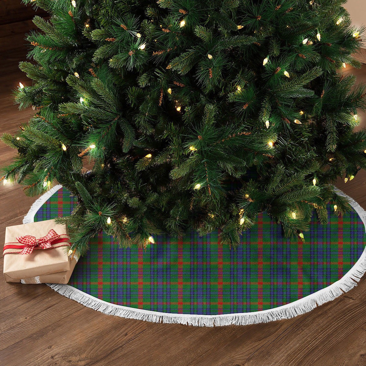 Aiton Tartan Christmas Tree Skirt