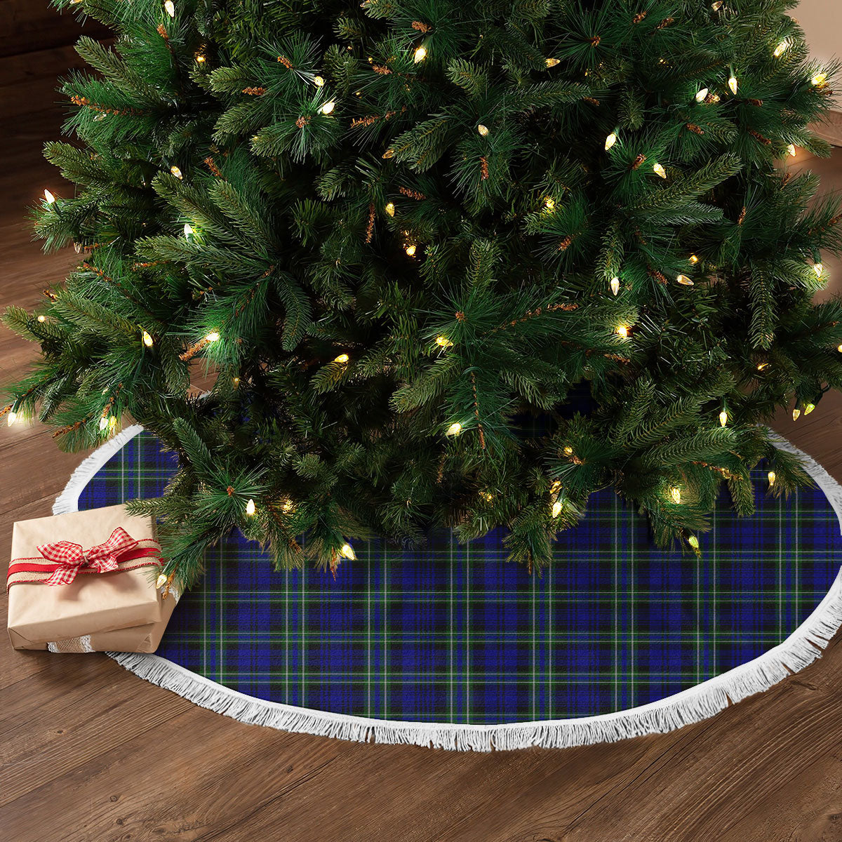 Arbuthnot Modern Tartan Christmas Tree Skirt