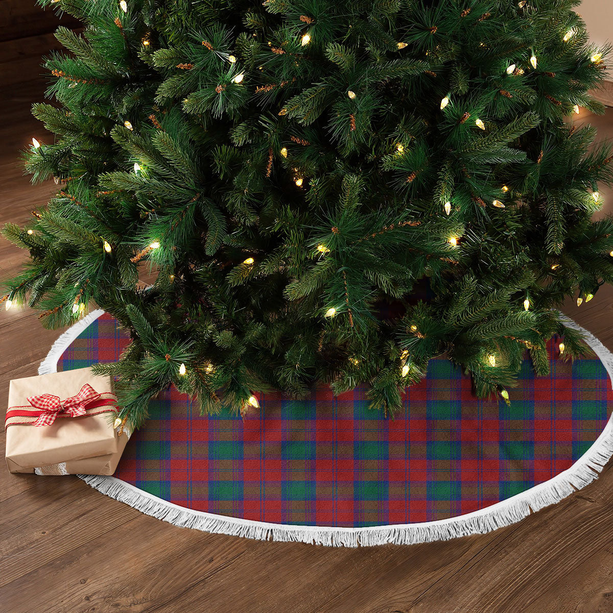 Auchinleck Tartan Christmas Tree Skirt