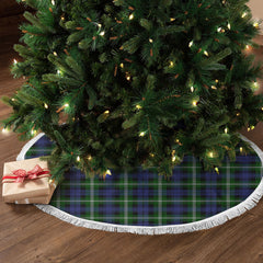 Baillie Modern Tartan Christmas Tree Skirt